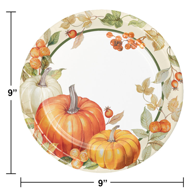 Thanksgiving dinner clearance plates